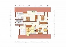 Grundriss OG + Vorst + 2-Familienhaus + 1986 + 714 m� Grundst�ck + ca. 204 m� Wohnfl�che + Garage + Carport +