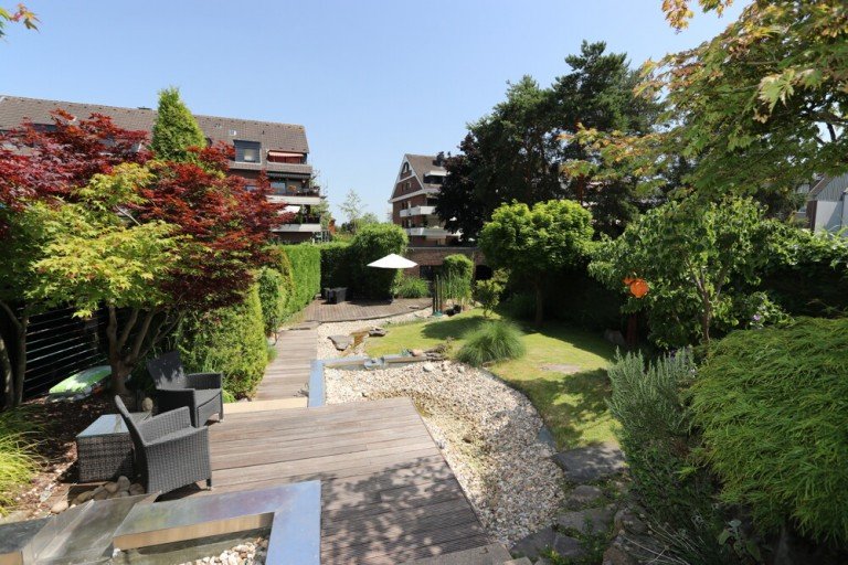 Garten Kaarst Haus Kaarst + exklusives Wohn- und Gesch�ftshaus + ca. 259 m� Wohnfl�che + ca. 281 m� Gewerbe-/Nutzfl�che
