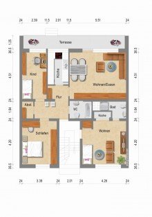 Erdgeschoss + Kaarst + vermietetes 6-Parteien-Haus + Baujahr 1968 + insgesamt ca. 312 m� Wohnfl�che + Garage +