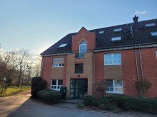 Aussenansicht + Kaarst - Zentrum + 2-Zimmerwohnung  + Garten + ca. 66 m� + renoviert  + ab 01.01. bezugsfrei +