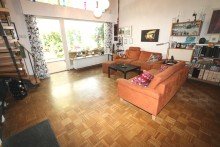Wohnzimmer + Kaarst + Doppelhaush�lfte + Baujahr 1969+ ca. 107 m� Wohnfl�che + ca. 447 m� Grundst�ck + Garage +