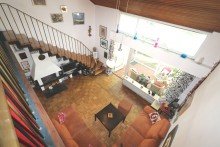 Wohnzimmer + Kaarst + Doppelhaush�lfte + Baujahr 1969+ ca. 107 m� Wohnfl�che + ca. 447 m� Grundst�ck + Garage +