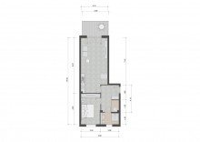 Grundriss + Kleinenbroich + Neubauerstbezug + ab 01.09.22 + barrierearm + 2 Zimmer + Balkon + ca. 67 m� +