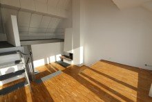 Wohnzimmer - oberste Ebene + Kaarst + Haus im Haus + ca. 123 m� Wohnfl�che + 2 Schlafzimmer + Bj. 1975 +