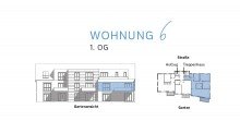 Grundriss + Kaarst - Kampstr. + Neubauerstbezug +  ab 01.01.22 + barrierearm + 4 Zimmer + Balkon + ca.120 m� +