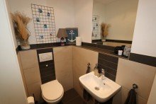 G�ste-WC + Kaarst + n�he Kirmesplatz + moderne 3-Zimmerwohnung + Balkon + Aufzug + barrierearm +