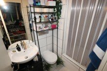 Badezimmer + Kaarst + 1-Zimmerwohnung + ca. 58 m� Wohnfl�che + Balkon + 5. OG + Aufzug + TG-Stellplatz +