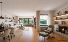 Visualisierung - Wohnzimmer + Kaarst + gro�z�giges Wohnhaus + Bj. 1972 + mit viel Potenzial f�r Familie, Generationen & Arbeiten