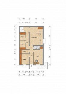 Kellergeschoss + Kaarst + Bungalow + Bj. 1971 + ca. 383 m� Grundst�ck + ca. 138 m� Wohnfl�che + Garage +