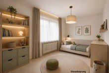 Visualisierung - Kinderzimmer + Kaarst + gro�z�giges Wohnhaus + Bj. 1972 + mit viel Potenzial f�r Familie, Generationen & Arbeiten